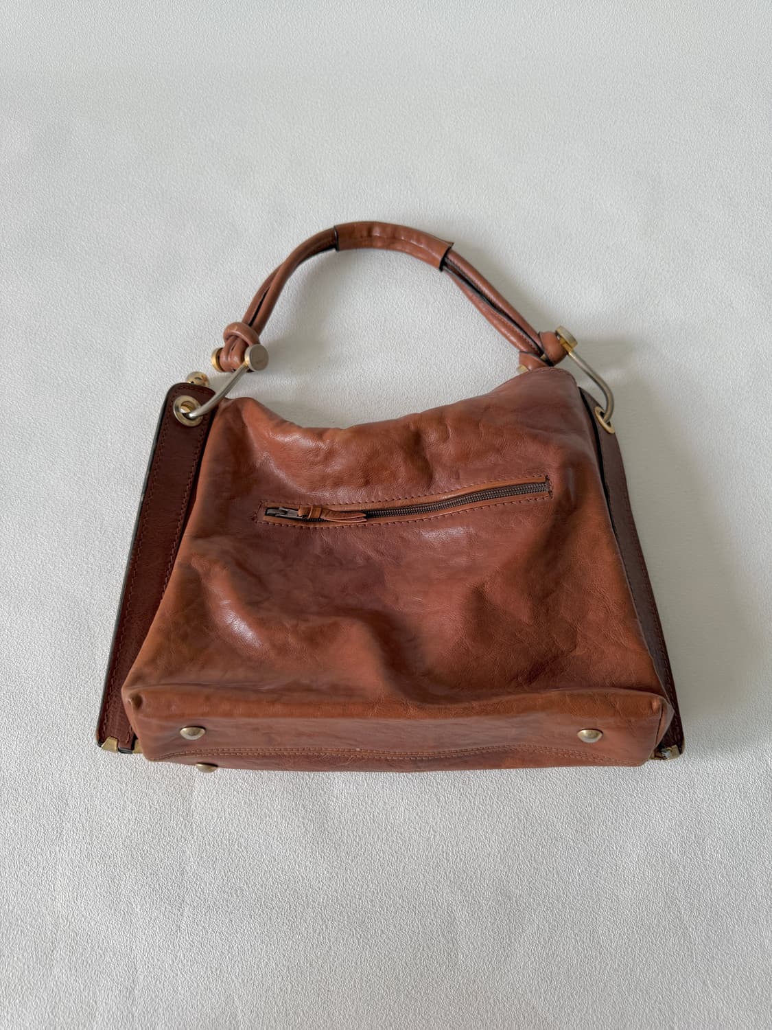 HAND MADE 레더 숄더백(ITALY) 상품이미지5