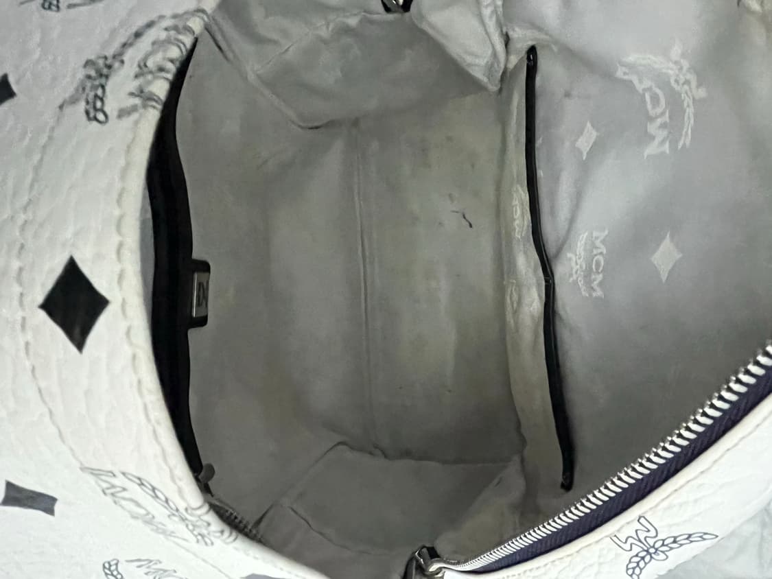 MCM 백팩 화이트 상품이미지4