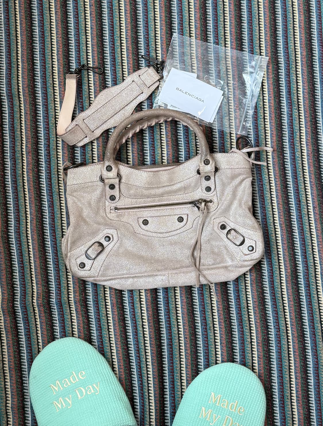 발렌시아가 10주년 카프스킨 시티백 상품이미지1