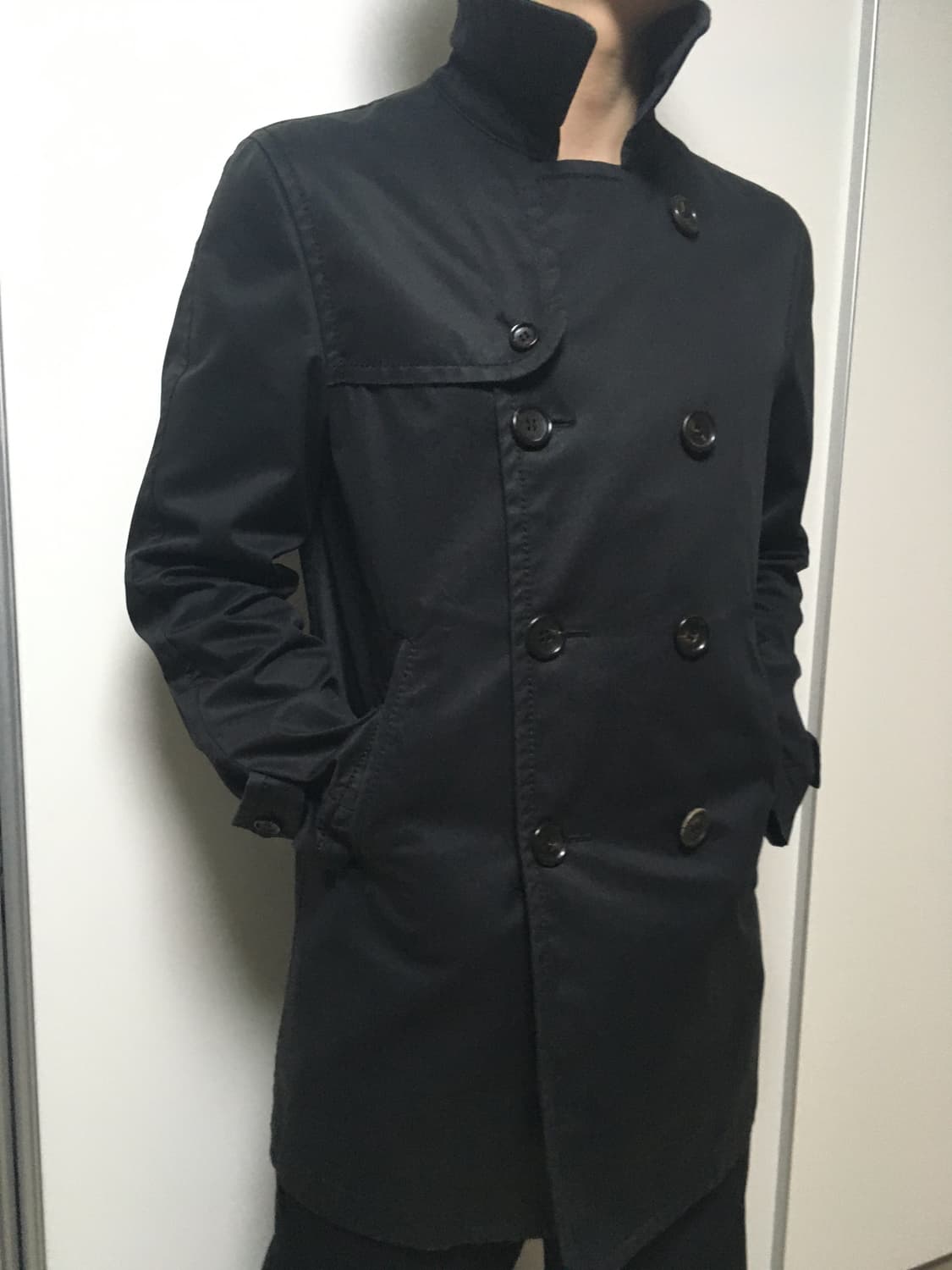 꼼데가르송 옴므 고어 윈드스토퍼 피코트 상품이미지3