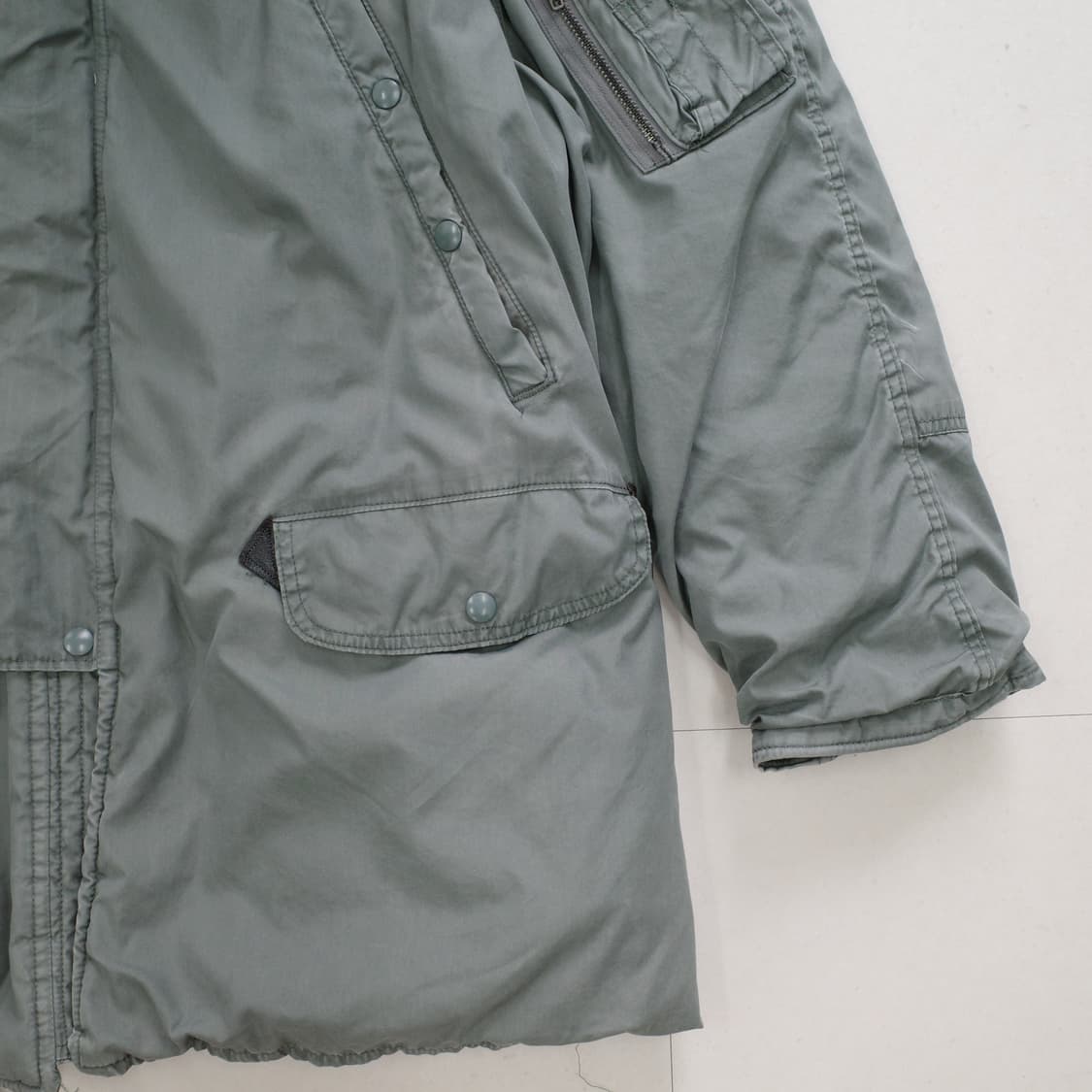 86년 미공군 USAF N-3B 플라이트 파카 (Greenbrier)  상품이미지3