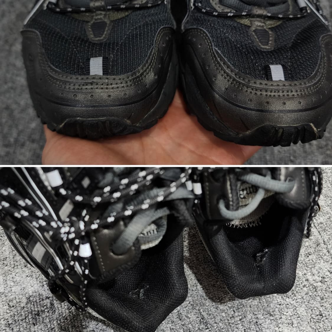 아식스 x 앤더슨벨 젤 1090 블랙 실버 265 상품이미지8