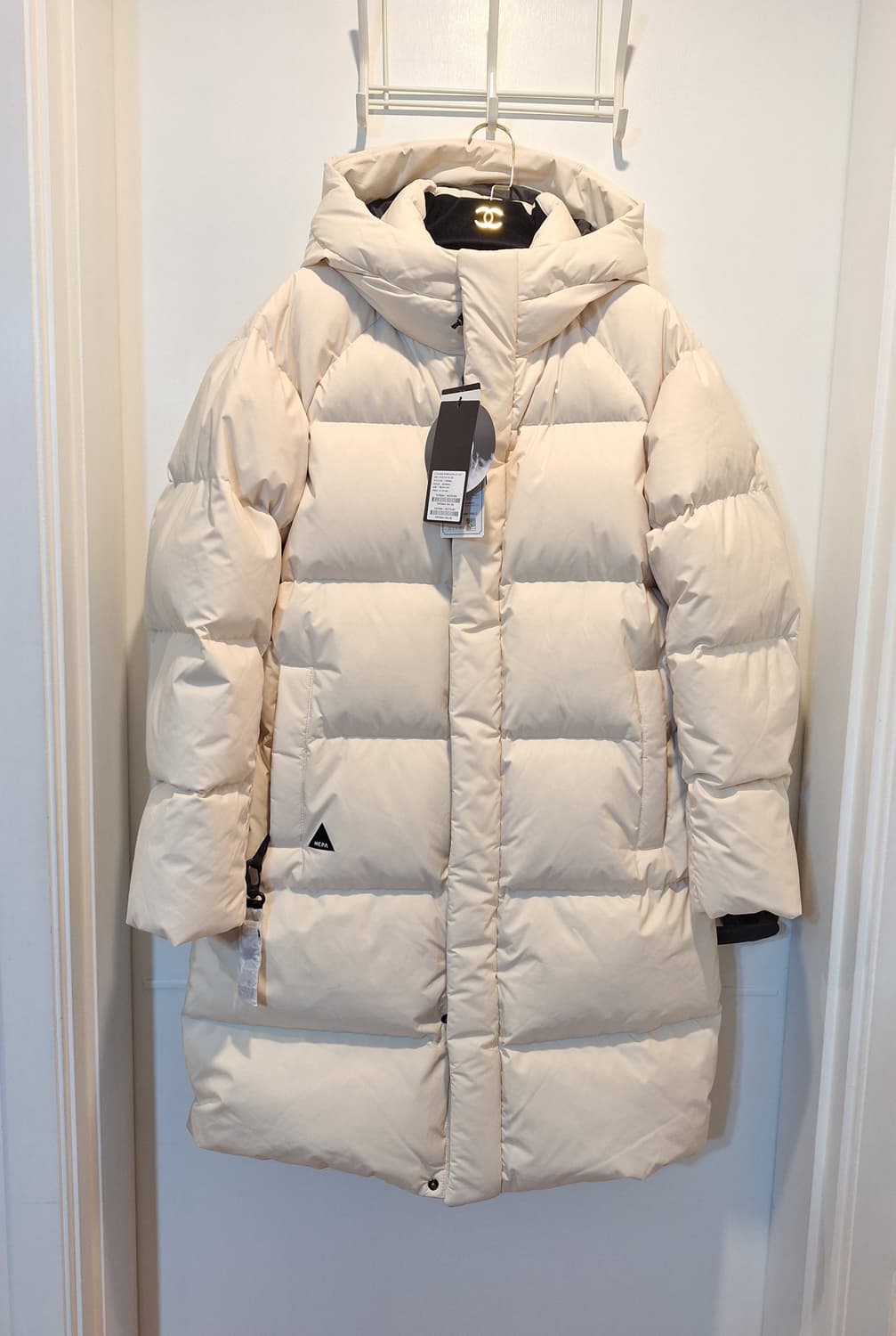 네파 공용 구스 롱패딩  상품이미지1