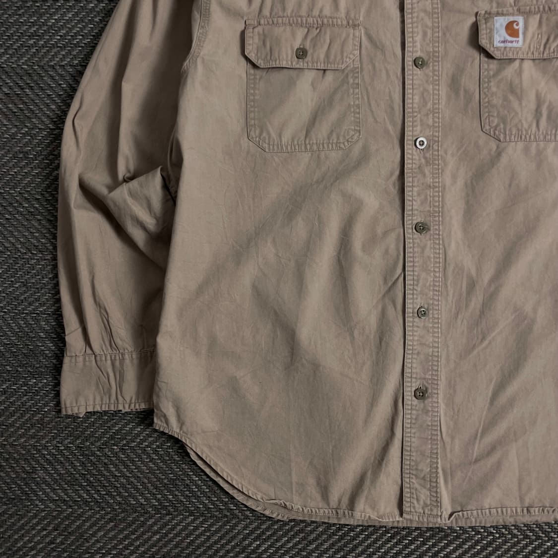 칼하트 원포켓 박시핏 워크 셔츠y 3080 상품이미지4