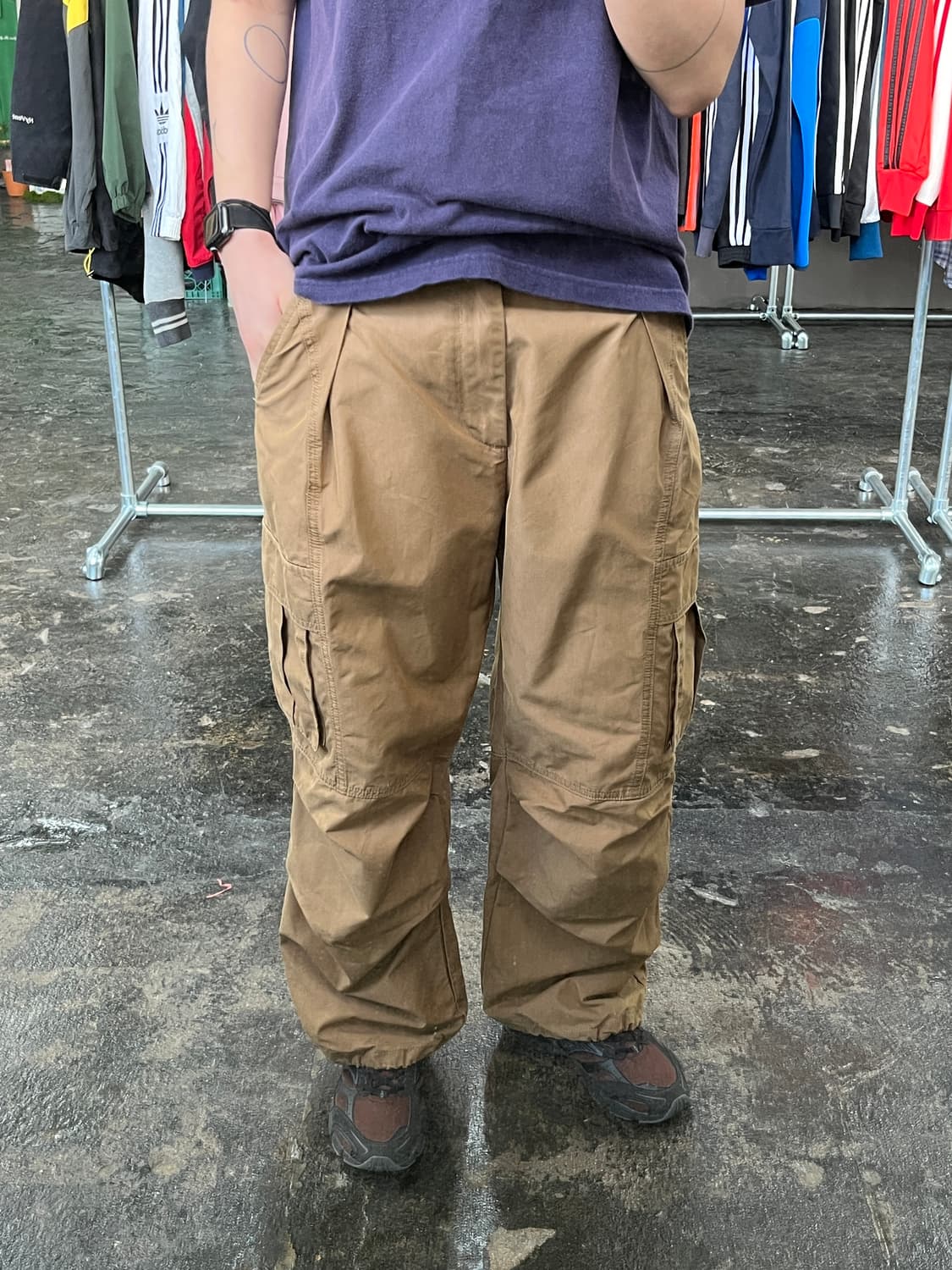 인템포무드 파라슈트 카고 팬츠 상품이미지2