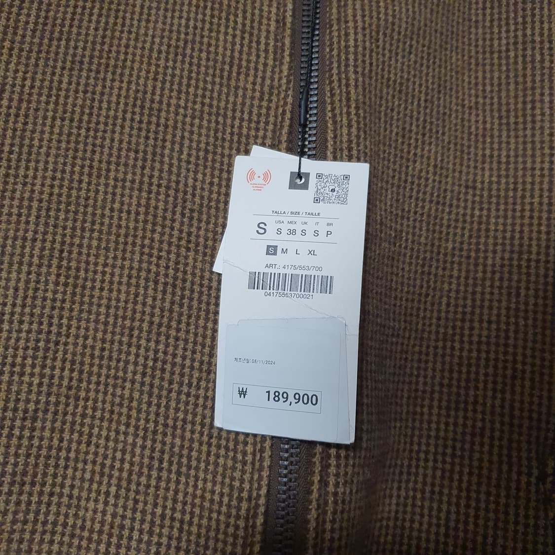 [S] 자라 하운드투스 자켓 상품이미지8