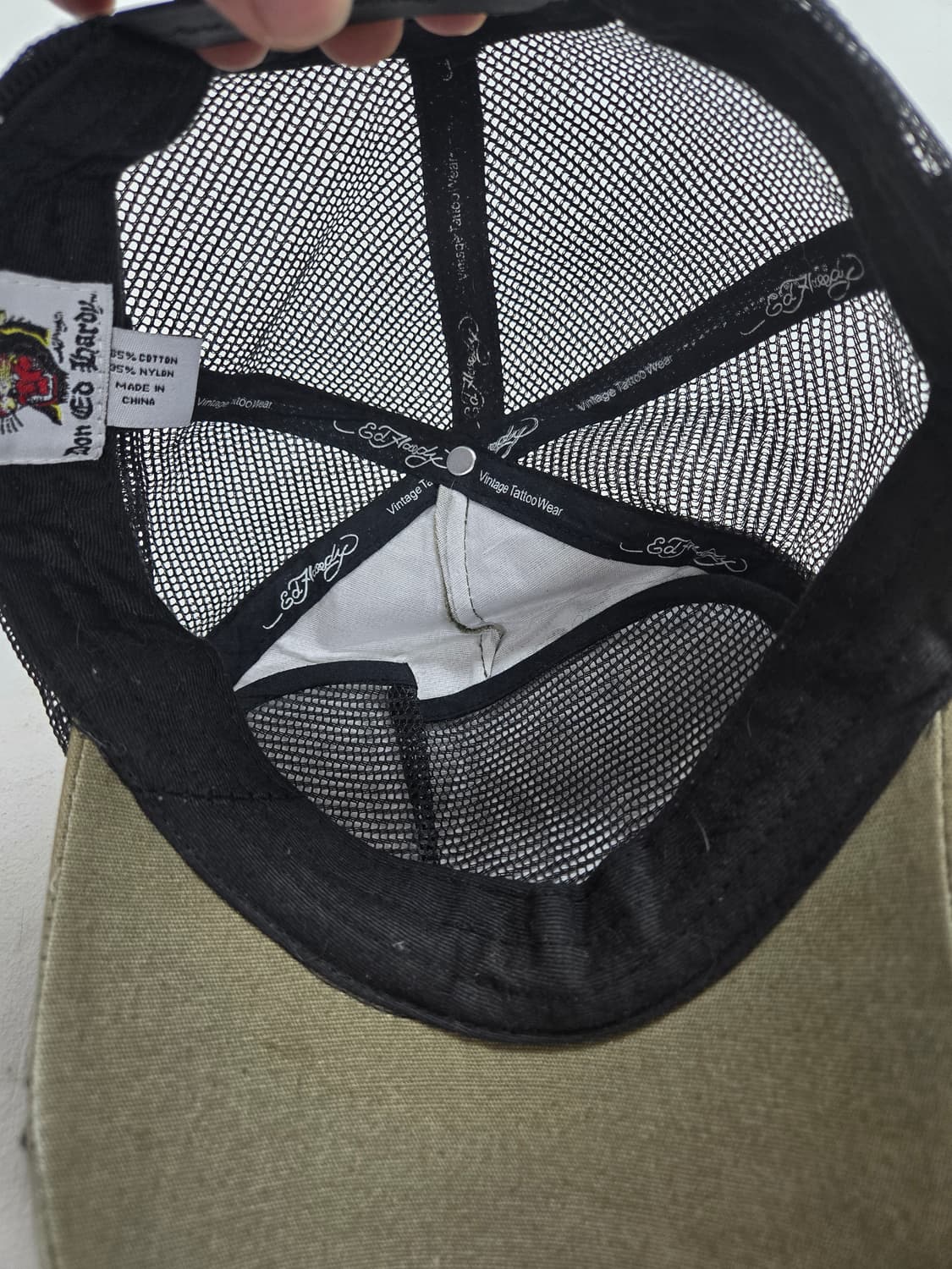 에드 하디 호랑이 자수 캡모자 상품이미지5