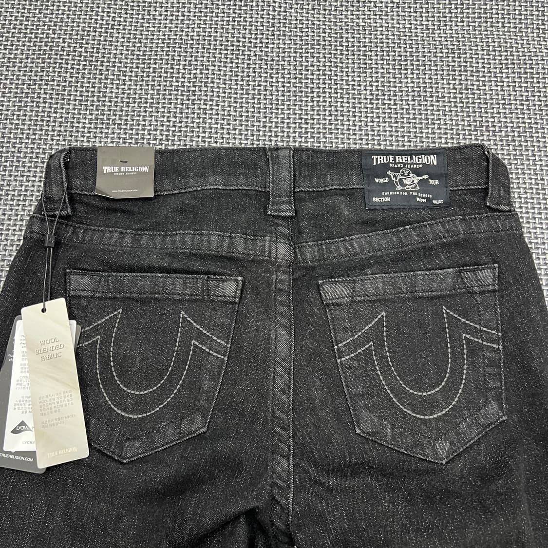 트루리리젼 흑청 데님팬츠 상품이미지5