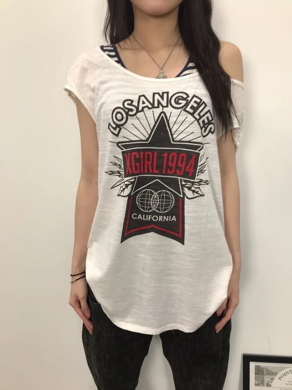 X-girl LA 1994 Graphic Sleeveless Tee 상품이미지1