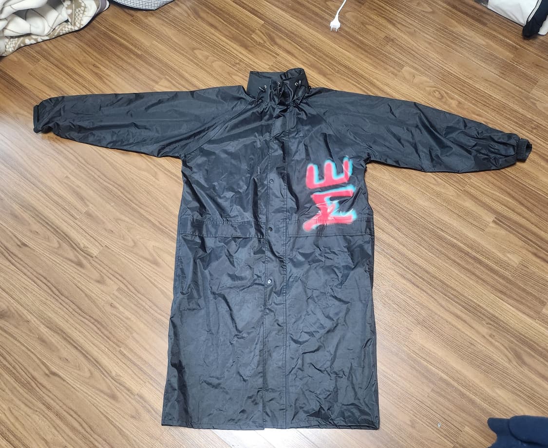 아이코닉 스마일 레인코트_블랙 상품이미지6