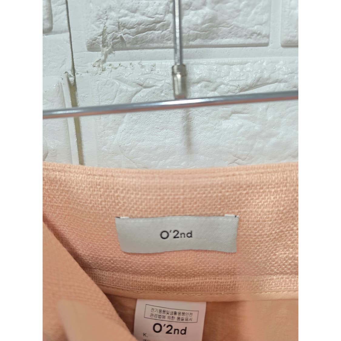 택포//  21s 한섬 오즈세컨와이드 핀턱 팬츠 27인치 ecg 상품이미지2