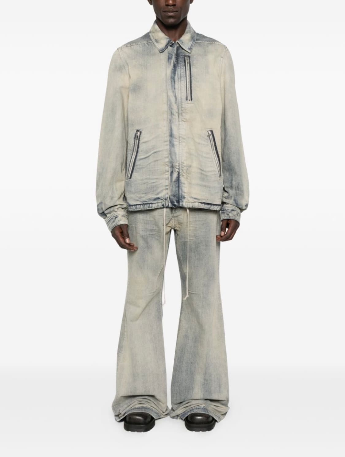 릭오웬스 다크쉐도우 25FW 볼란 부츠컷 미네랄 펄 31사이즈 상품이미지2