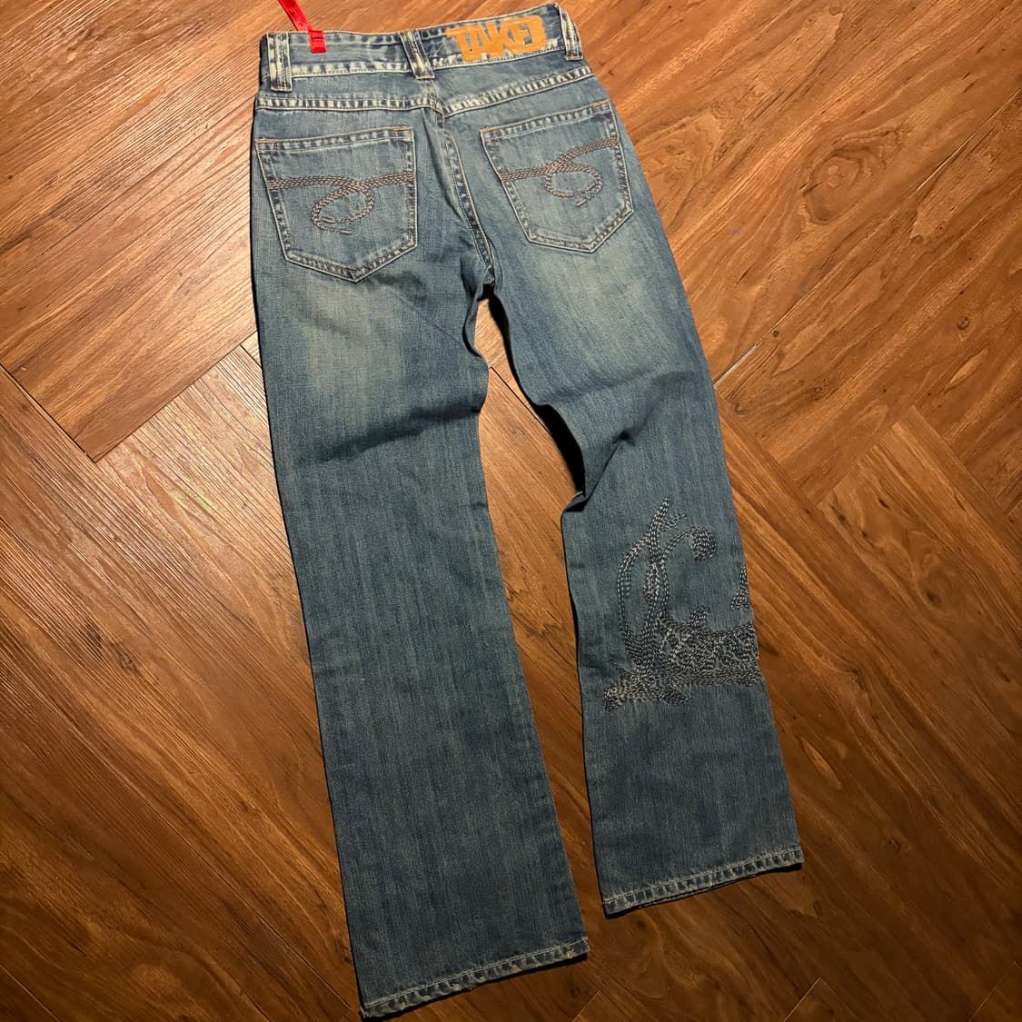 TAKE 2 UPGRADE SASHIKO DENIM PANTS 상품이미지4