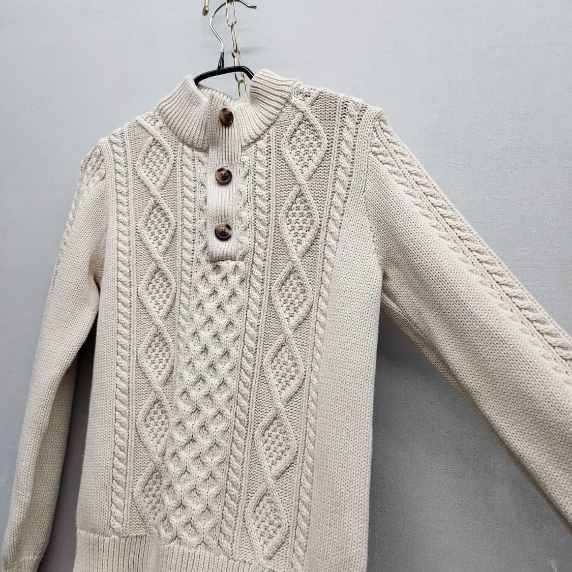 GAP 갭 코튼 케이블 니트 S 상품이미지3