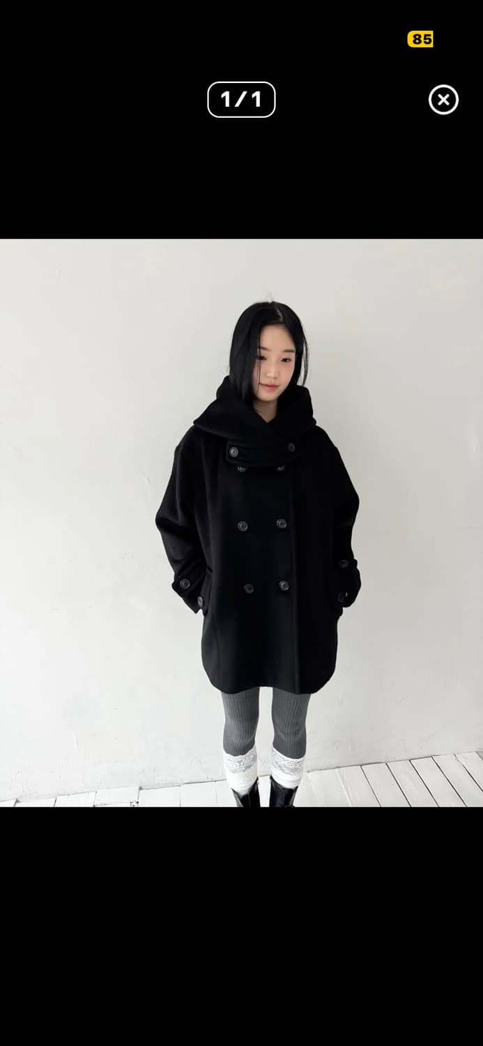 인앤양인하모니 미야 코트 좋은상태 상품이미지1