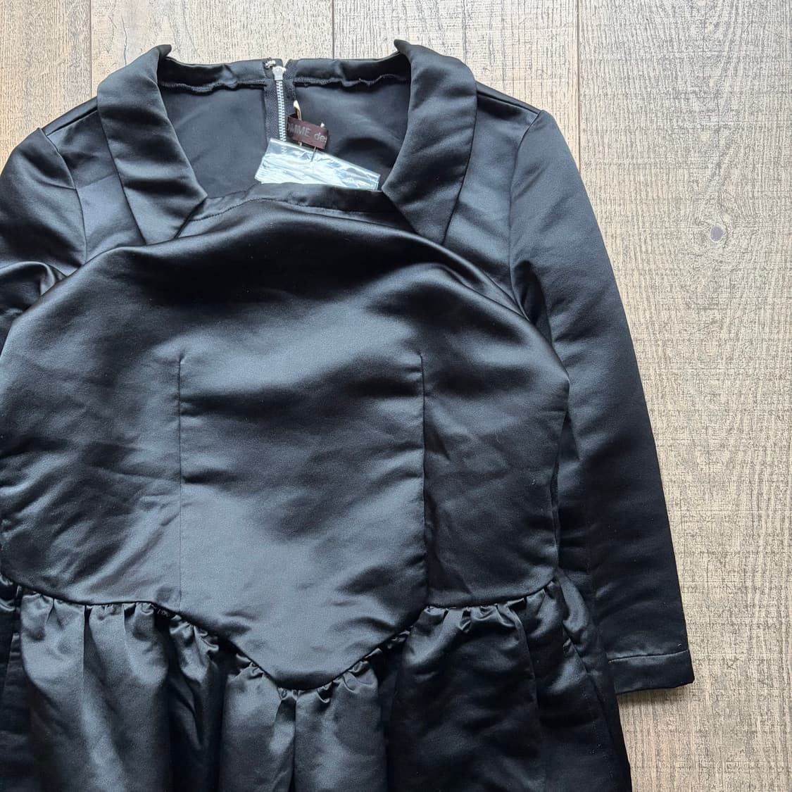 Satin Volume One Piece 상품이미지4