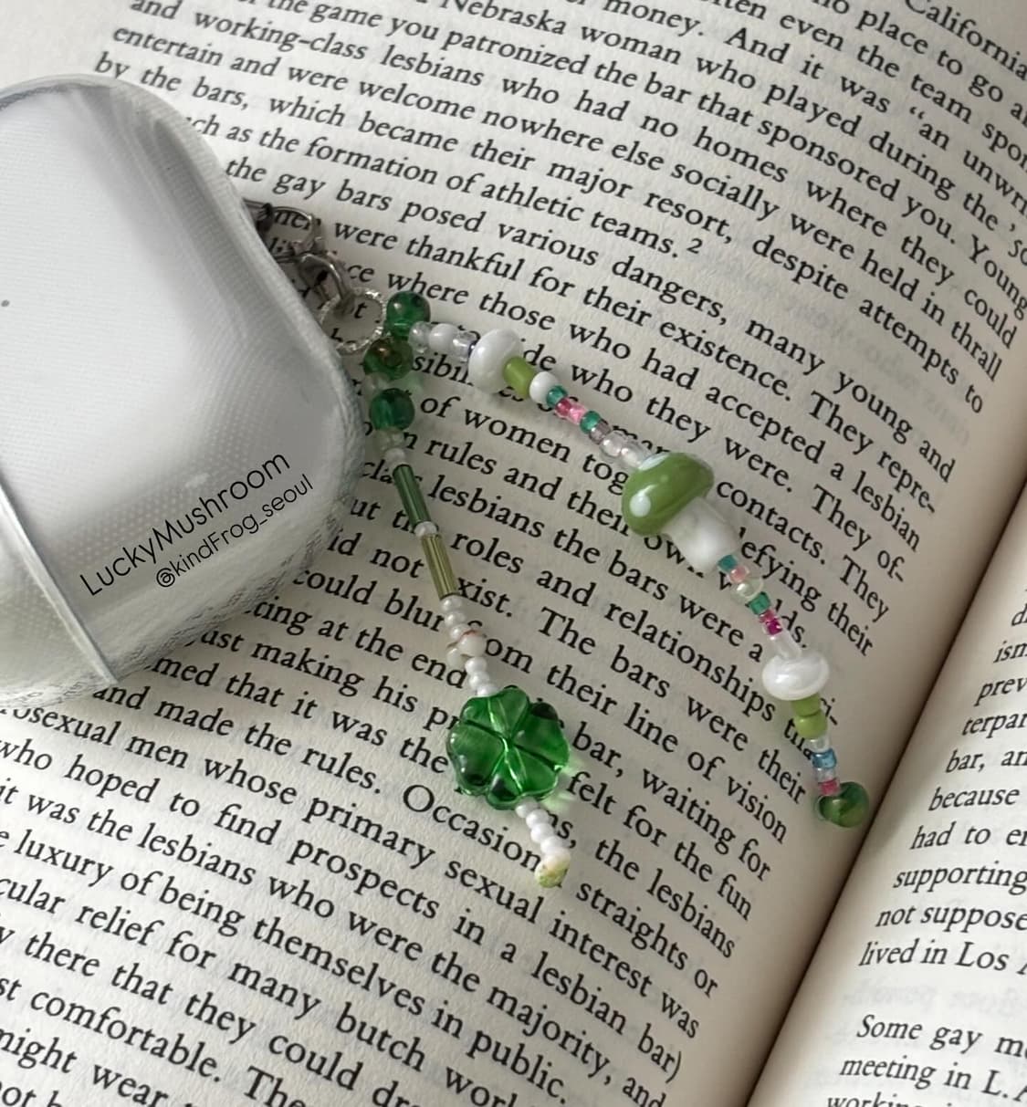 LuckyMushroom Keyring 상품이미지1