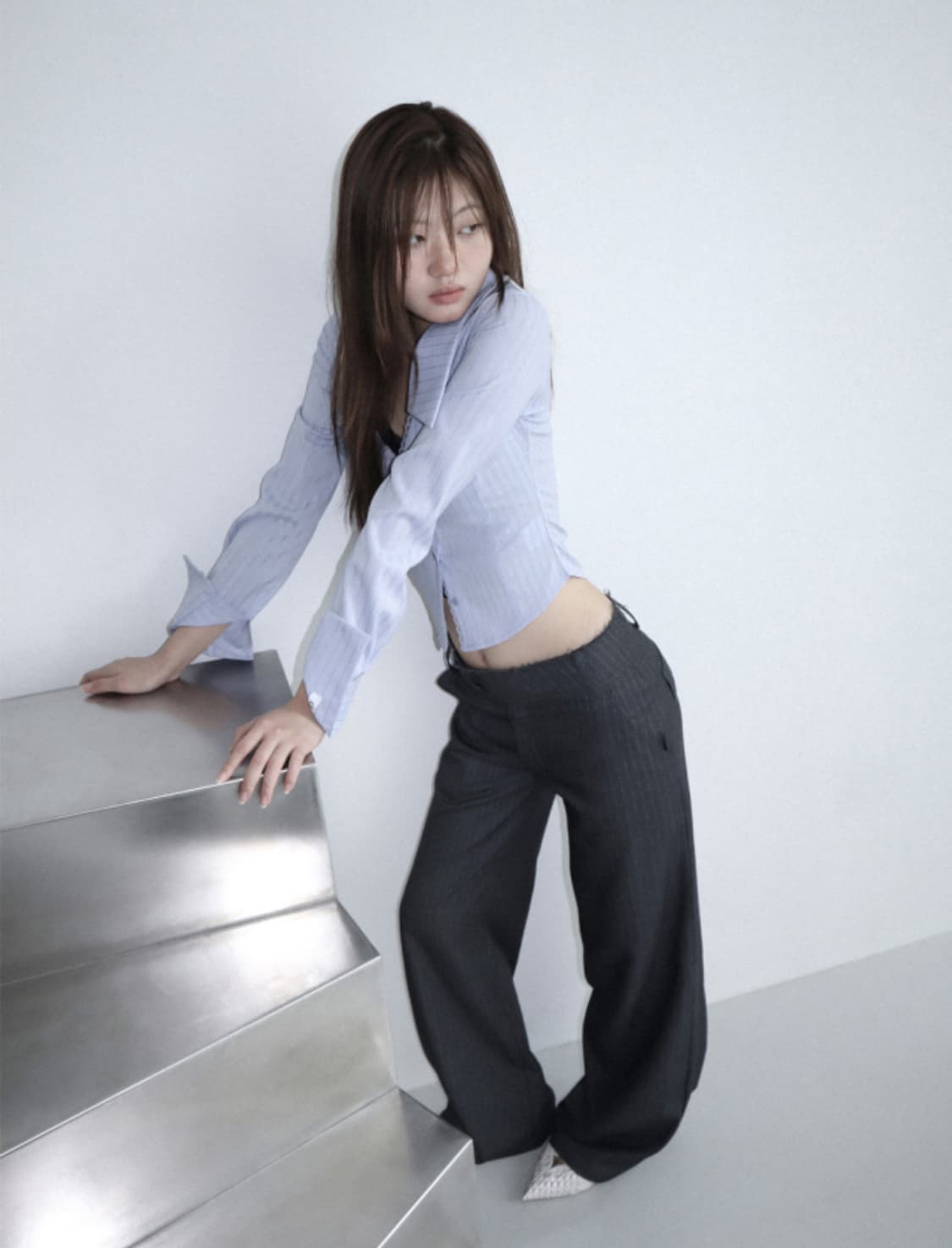 CLaddA 클라따 레이스 셔츠 상품이미지2