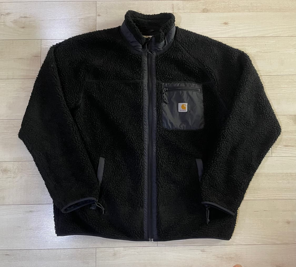 [XXL] 칼하트 wip 후리스 자켓 플리스 프렌티스 라이너 블랙 2XL 상품이미지1