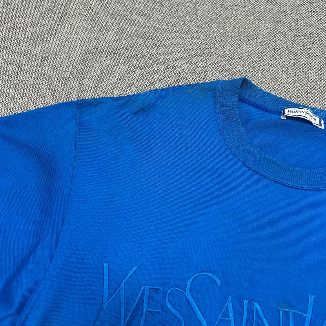 (일본판)입생로랑 빈티지 스펠아웃 반팔(F) 상품이미지6