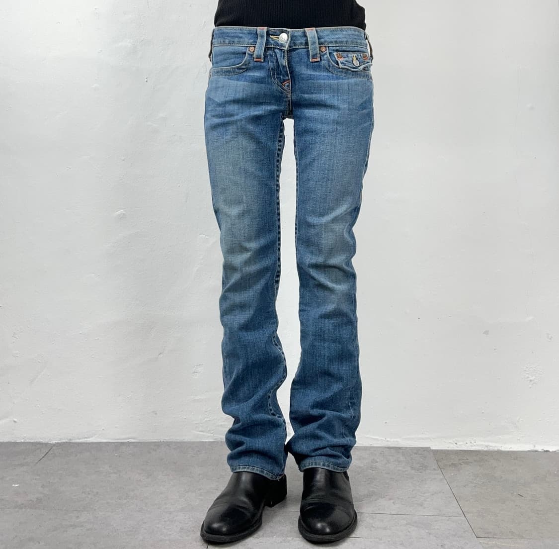 True Religion Billy Super T Wash  Leg Je 상품이미지3