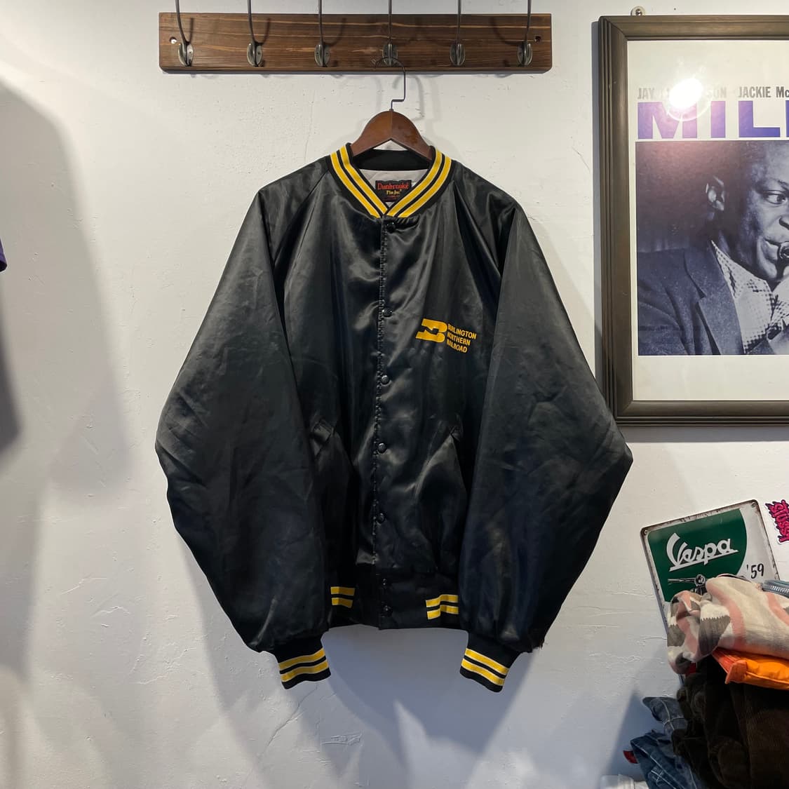 usa 빈티지 새틴자켓 3XL 상품이미지2