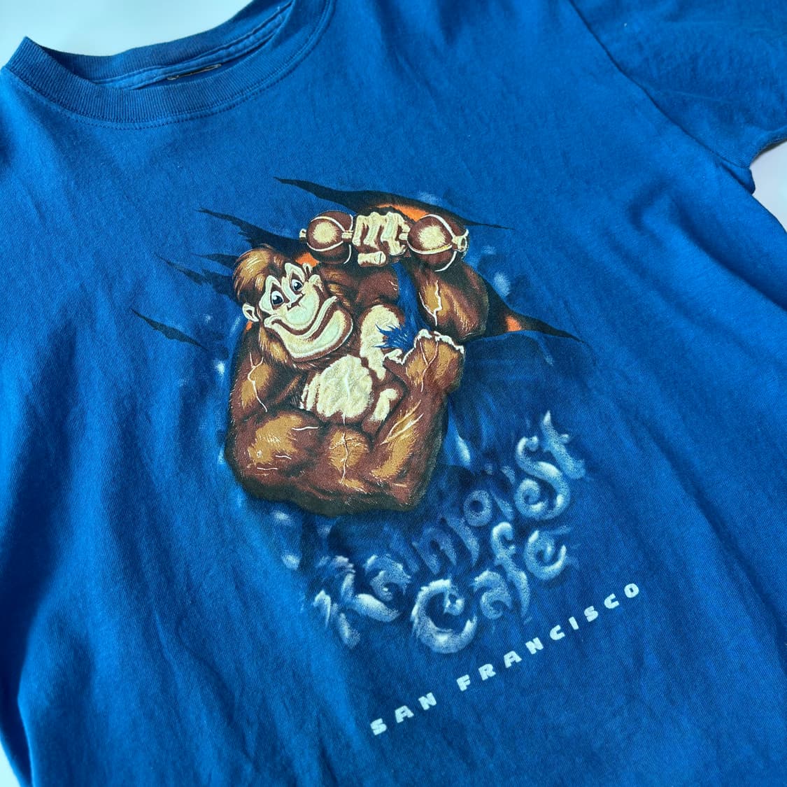 레인포레스트 카페 샌프란시스코 빈티지 티셔츠 상품이미지2