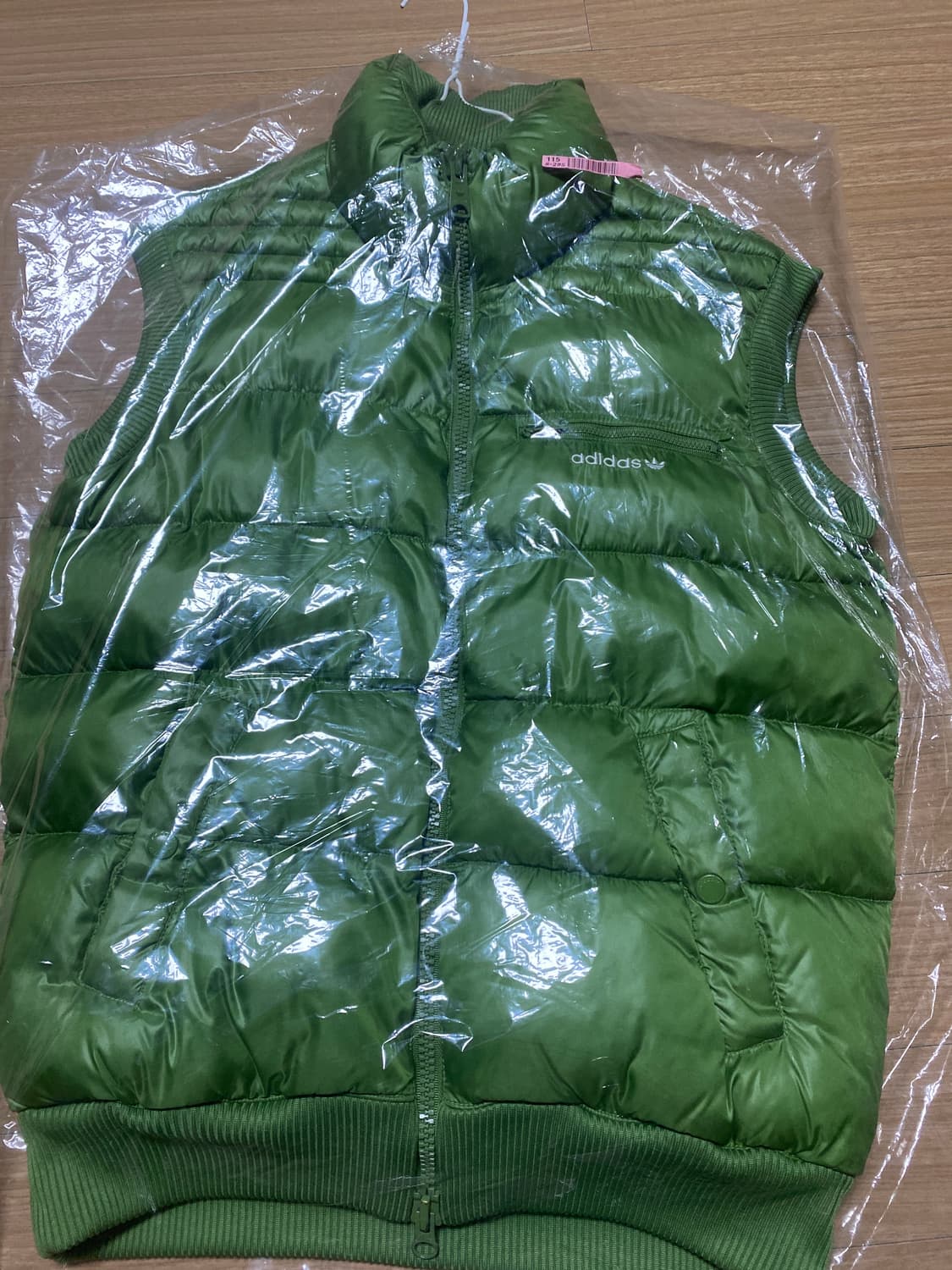 아디다스 패딩 조끼 초록색 100 상품이미지1