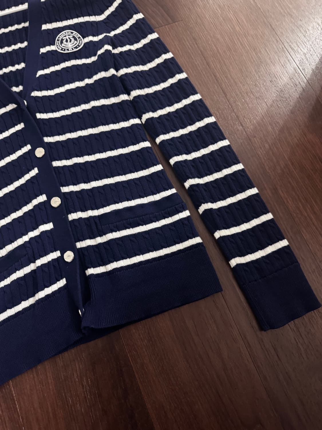 로렌 랄프로렌 스트라이프 니트 가디건 상품이미지3