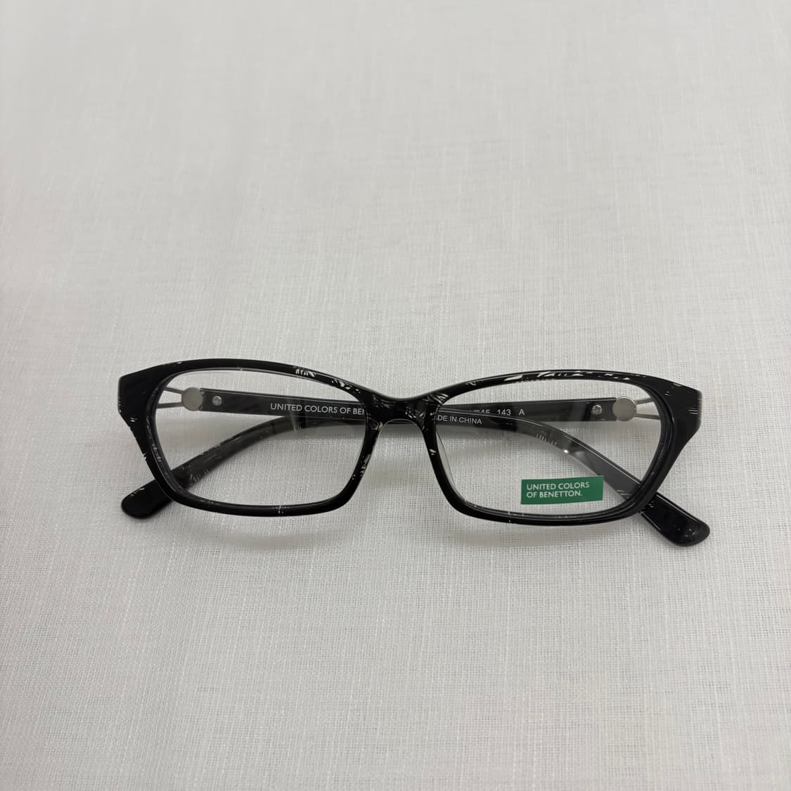 BENETTON 베네통 블랙 빈티지 뿔테 상품이미지4