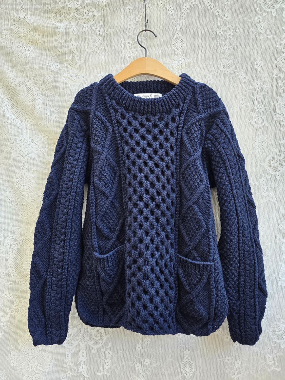 아테나 디자인 피셔맨 니트 상품이미지1