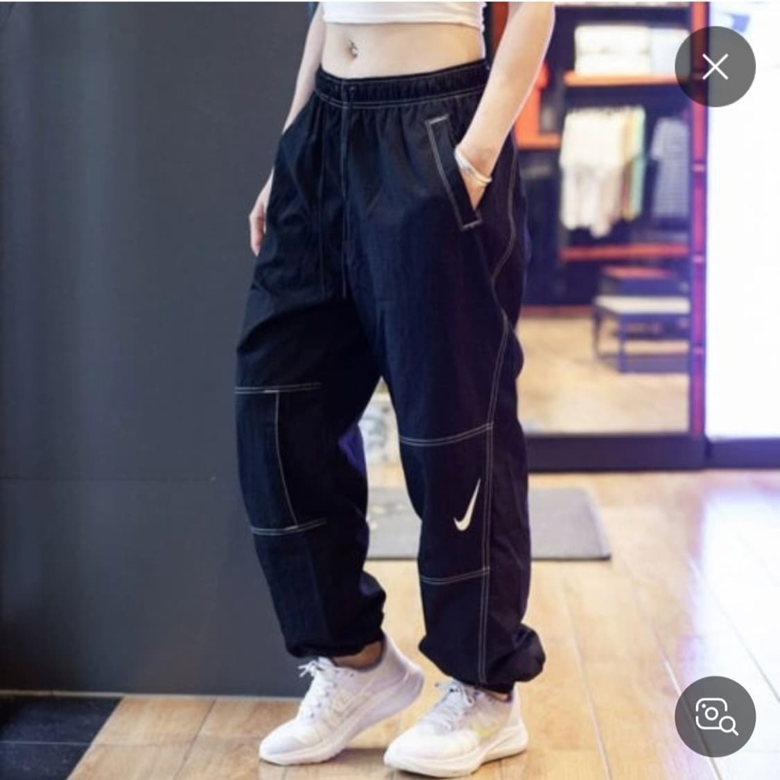 나이키 여성 스우시 리펠 우븐조거팬츠 S 상품이미지2
