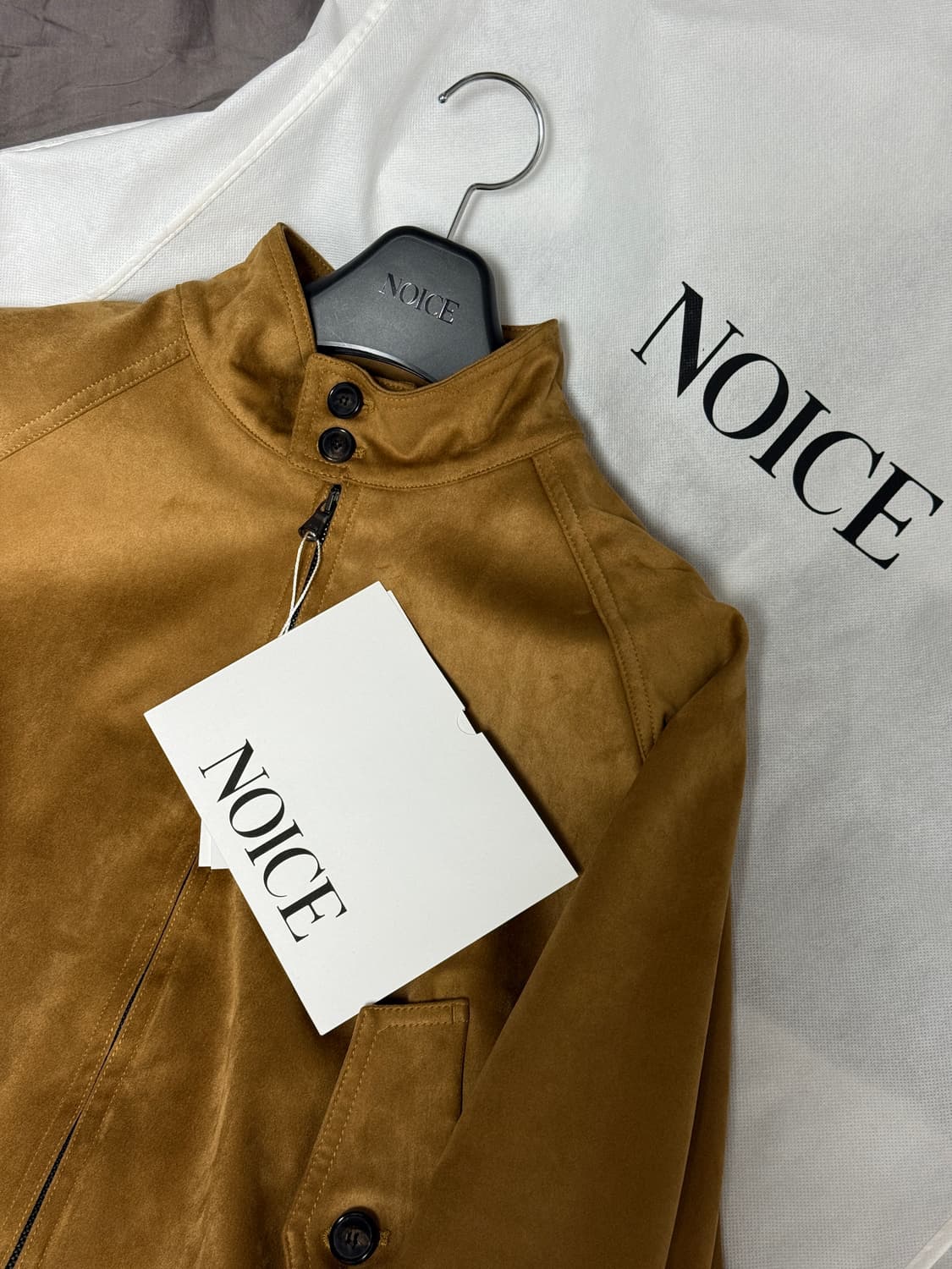 노이스 24FW 잉글리시 해링턴 블루종 M 상품이미지10