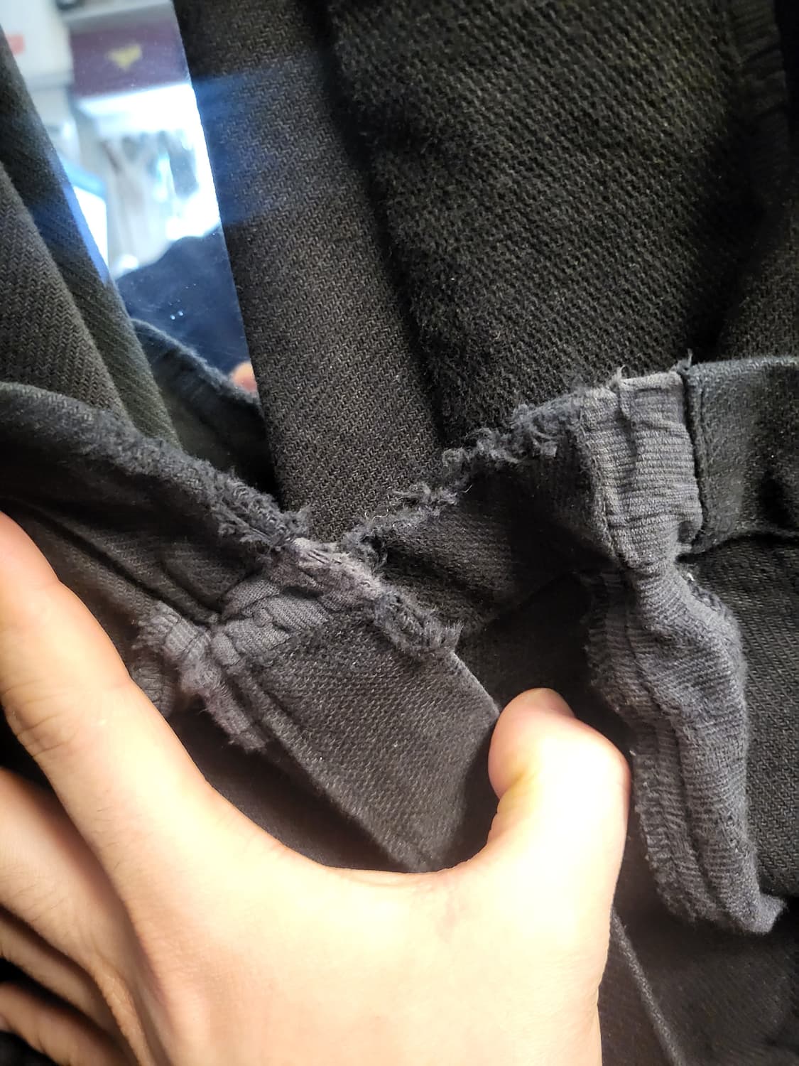 엑슬림 ep.6 woman trousers black L사이즈 상품이미지6