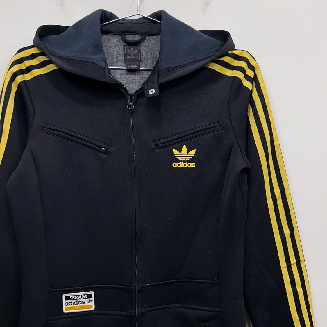 아디다스 오리지널 여성 후드 트랙탑 져지 원피스 후루츠패밀리