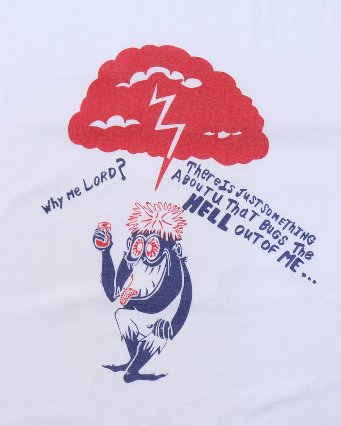 화이츠빌 (Whiteville) WHY ME LORD 링거 티셔츠 상품이미지4