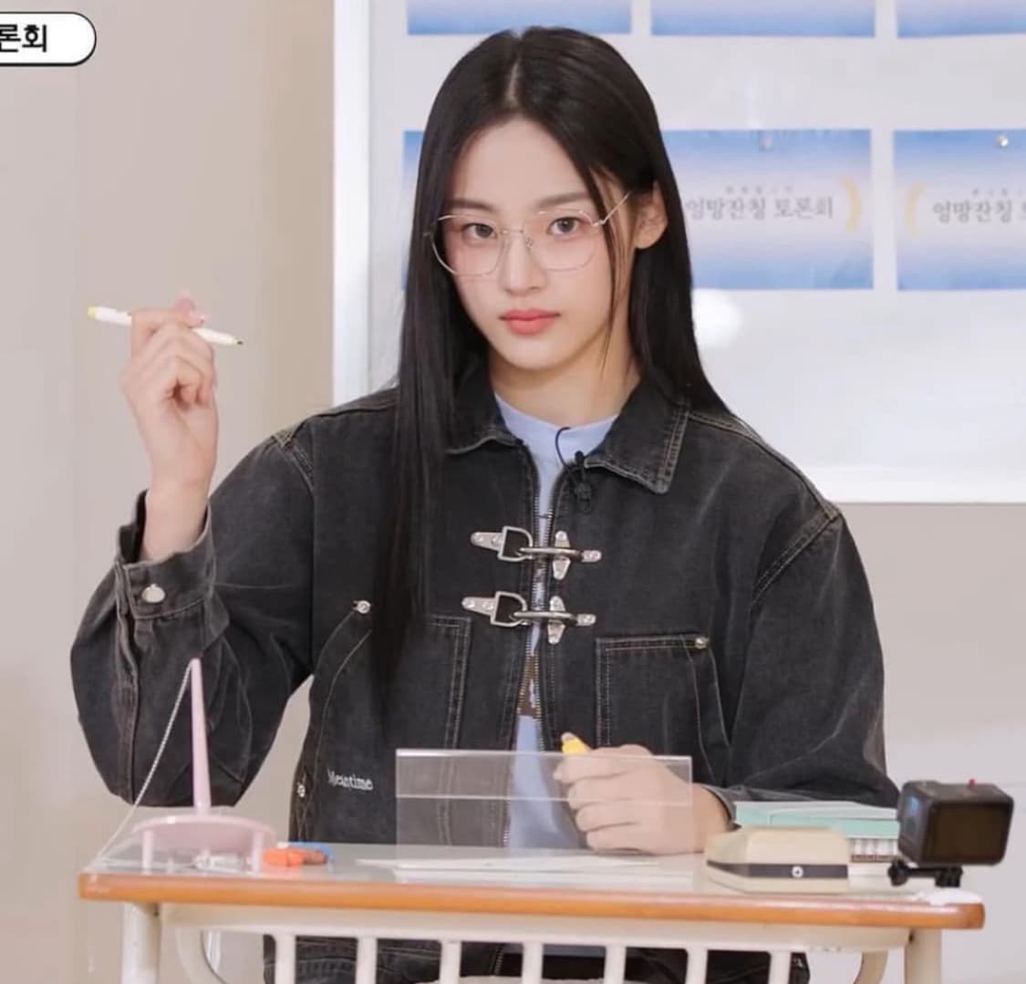 민타임 블랙 데님 자켓 2 사이즈 상품이미지3