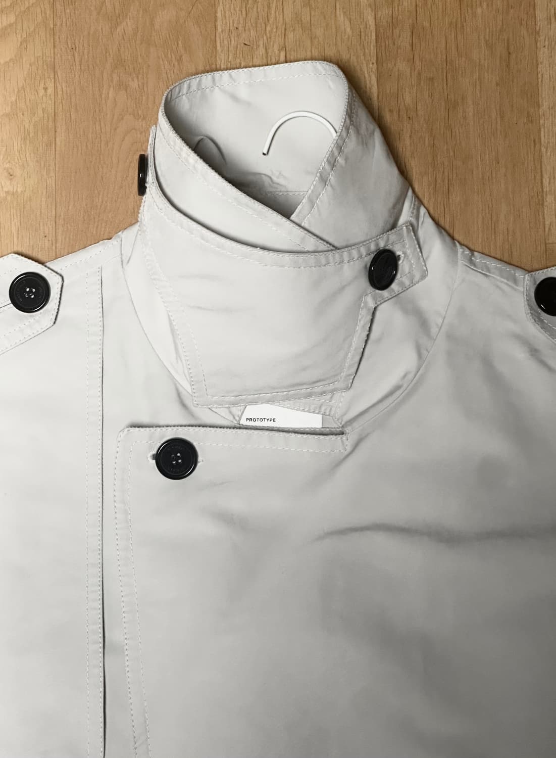 PAF 1.0 Trench coat(gray) 상품이미지4