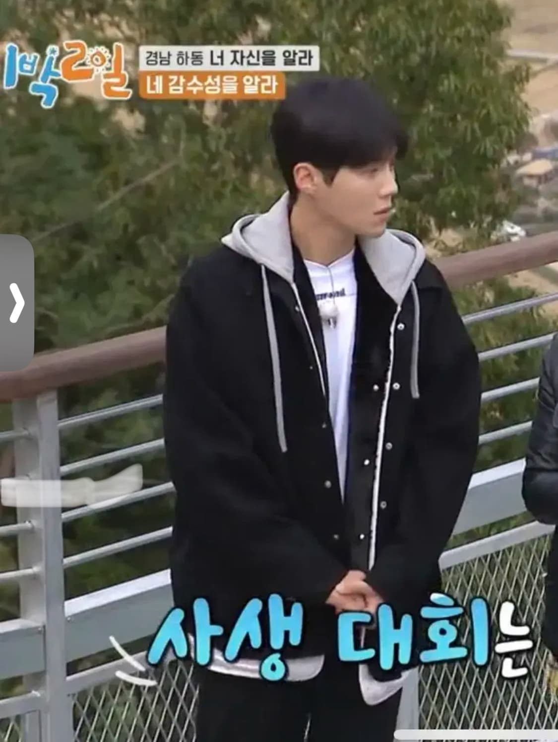 솔리드옴므 흑청 후드데님자켓 판매 상품이미지5