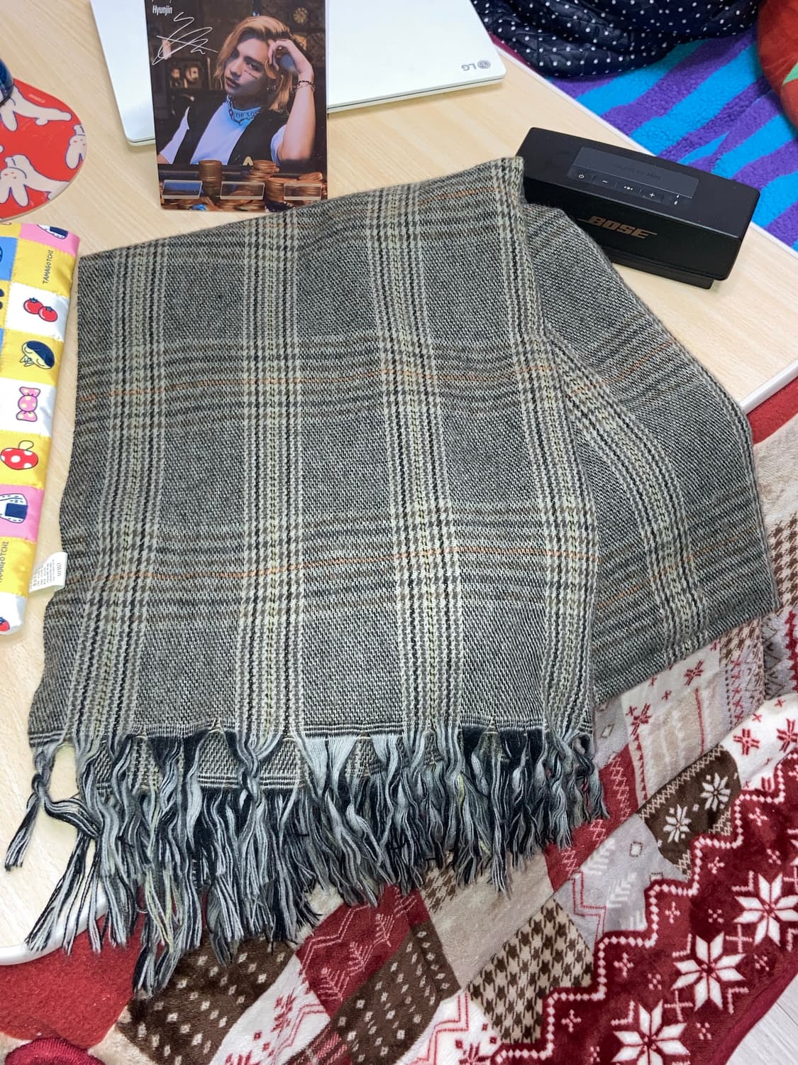 니혼진 히피 우라하라 벌룬팬츠 야상 그런지 니트 미쏘 목도리 숏자켓 코디 상품이미지6