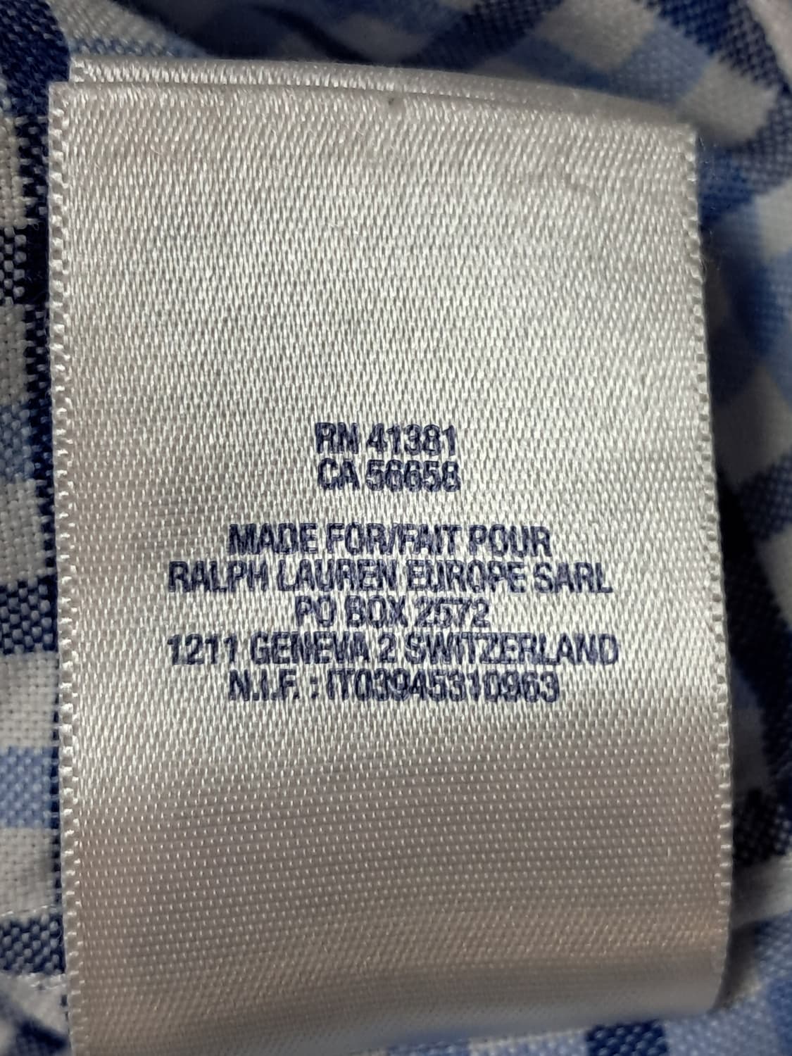 폴로랄프로렌 여성 체크셔츠 XL 상품이미지10