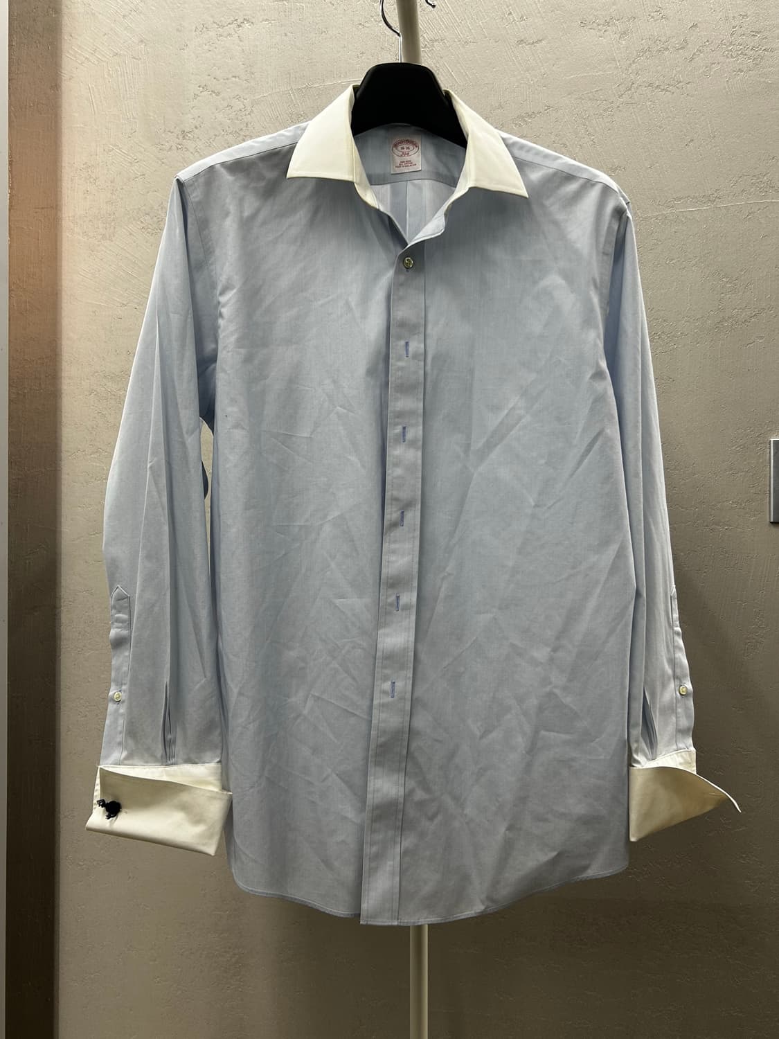 브룩스브라더스(Brooks Brothers) 블루 배색 클래식 셔츠 상품이미지2