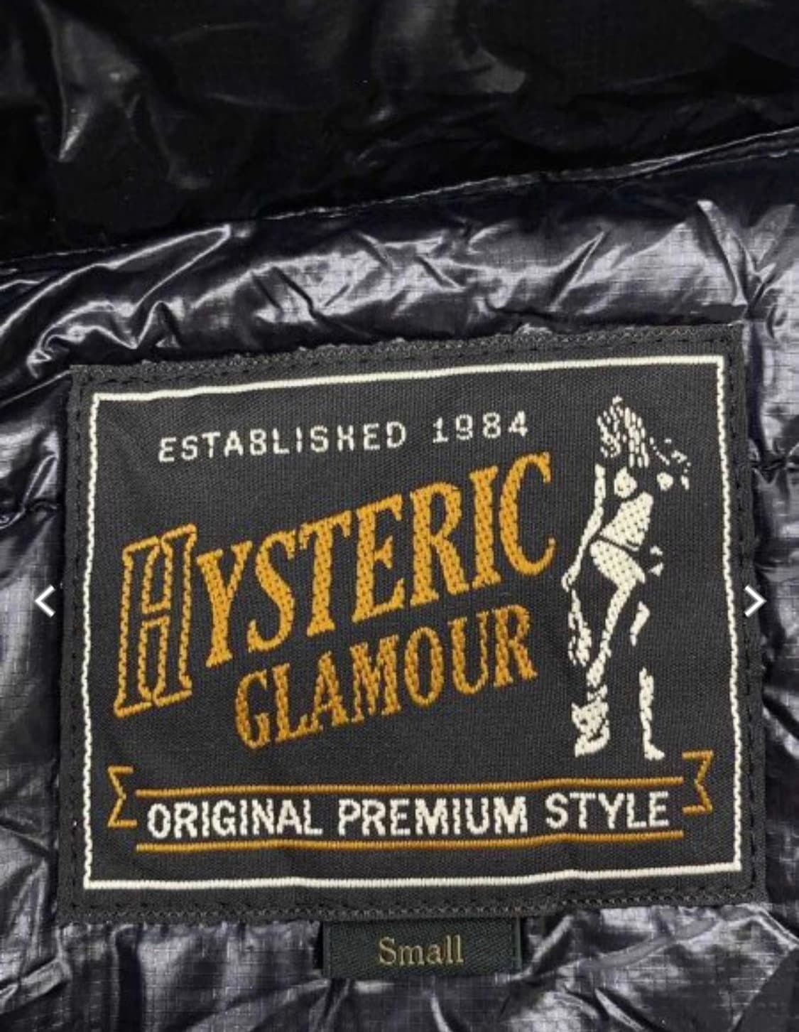 히스테릭 다운 패딩 상품이미지1