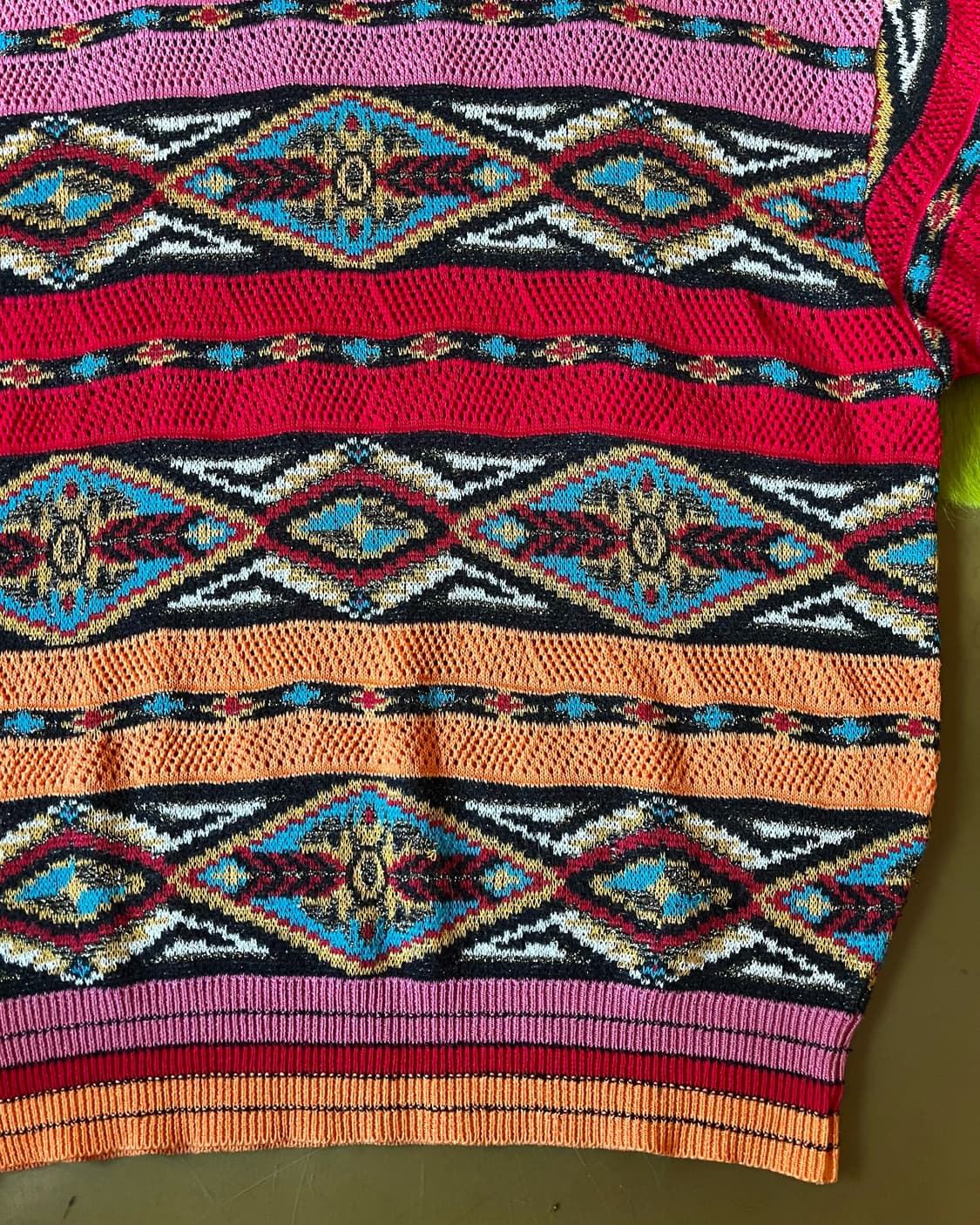 90s FICCE by Konishi Yoshiyuki 1/2 Knit 상품이미지7