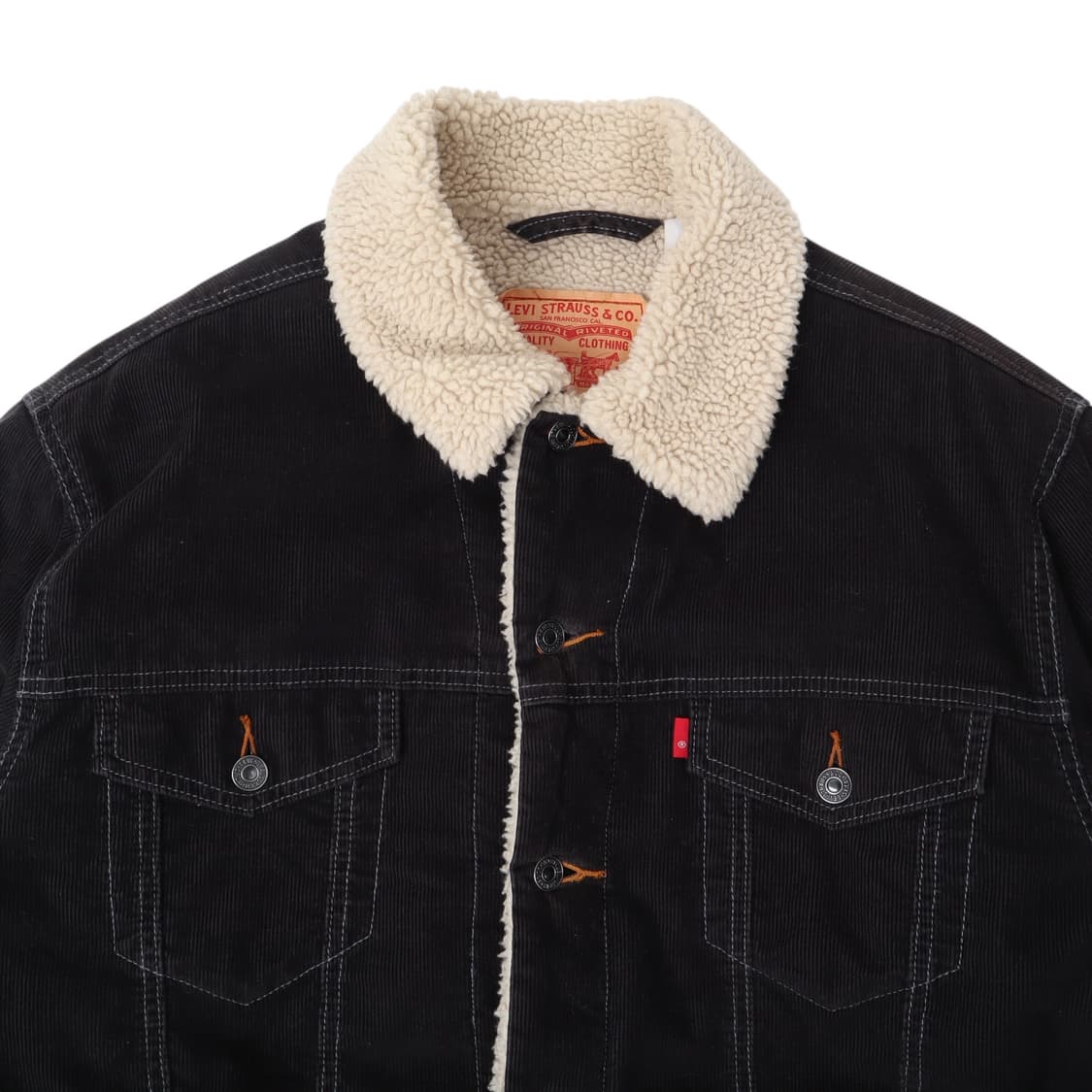 리바이스 코듀로이 쉐르파 트러커 자켓 상품이미지2