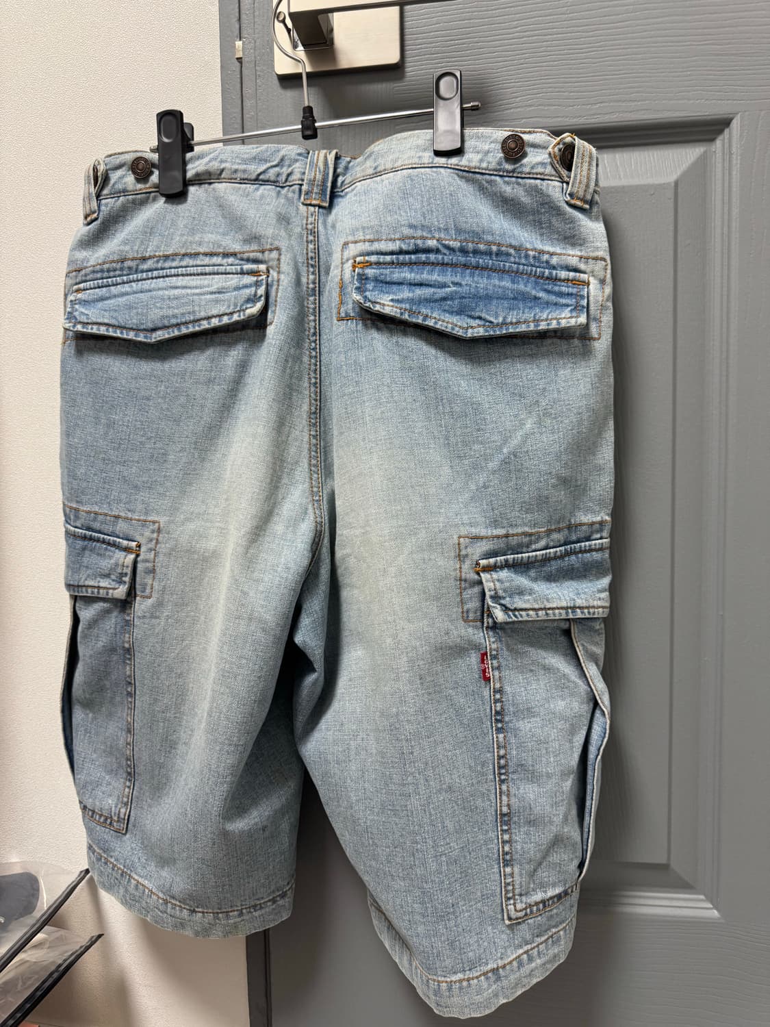 Levis 리바이스 레드탭 연청 워싱카고쇼츠 517 569 501 505 상품이미지2
