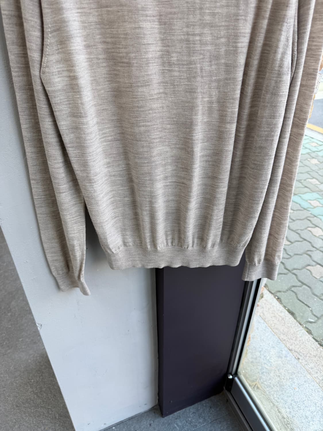 100/ 타임옴므 22FW 울 니트 상품이미지7