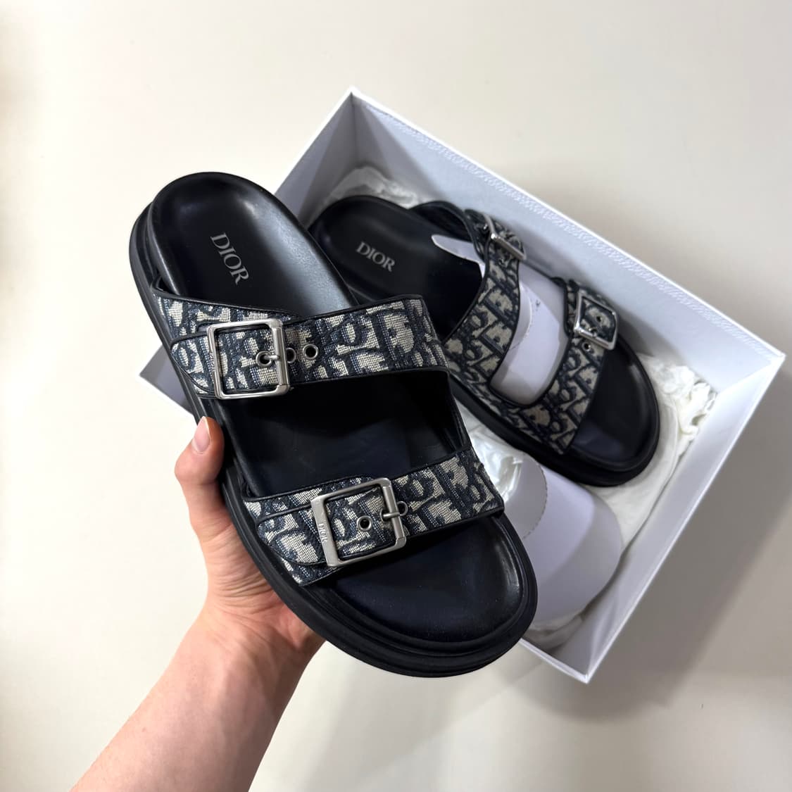 [42/당일출고]디올 오블리크 아쿠아 샌들 / 슬리퍼 상품이미지3