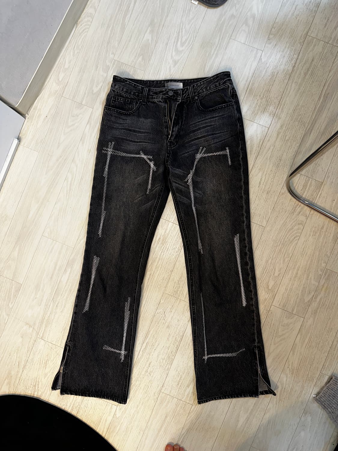 메종미네드 스티치 디테일 데님 29 상품이미지1