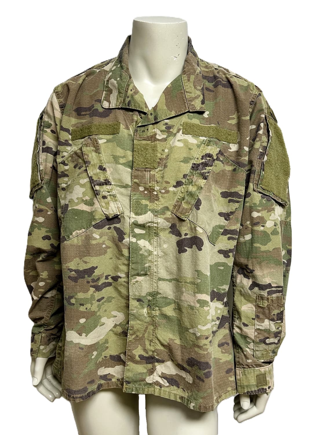 미군 OCP 멀티캠 전투복 상의 (L/XL) (XL) (만원샵) 상품이미지1